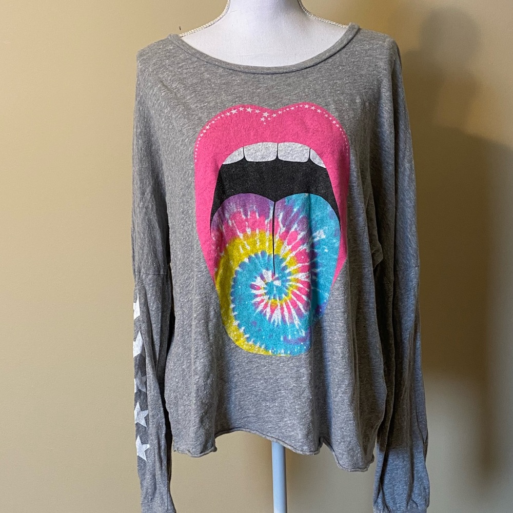 Lauren Moshi. Long sleeve top/light sweatshirt